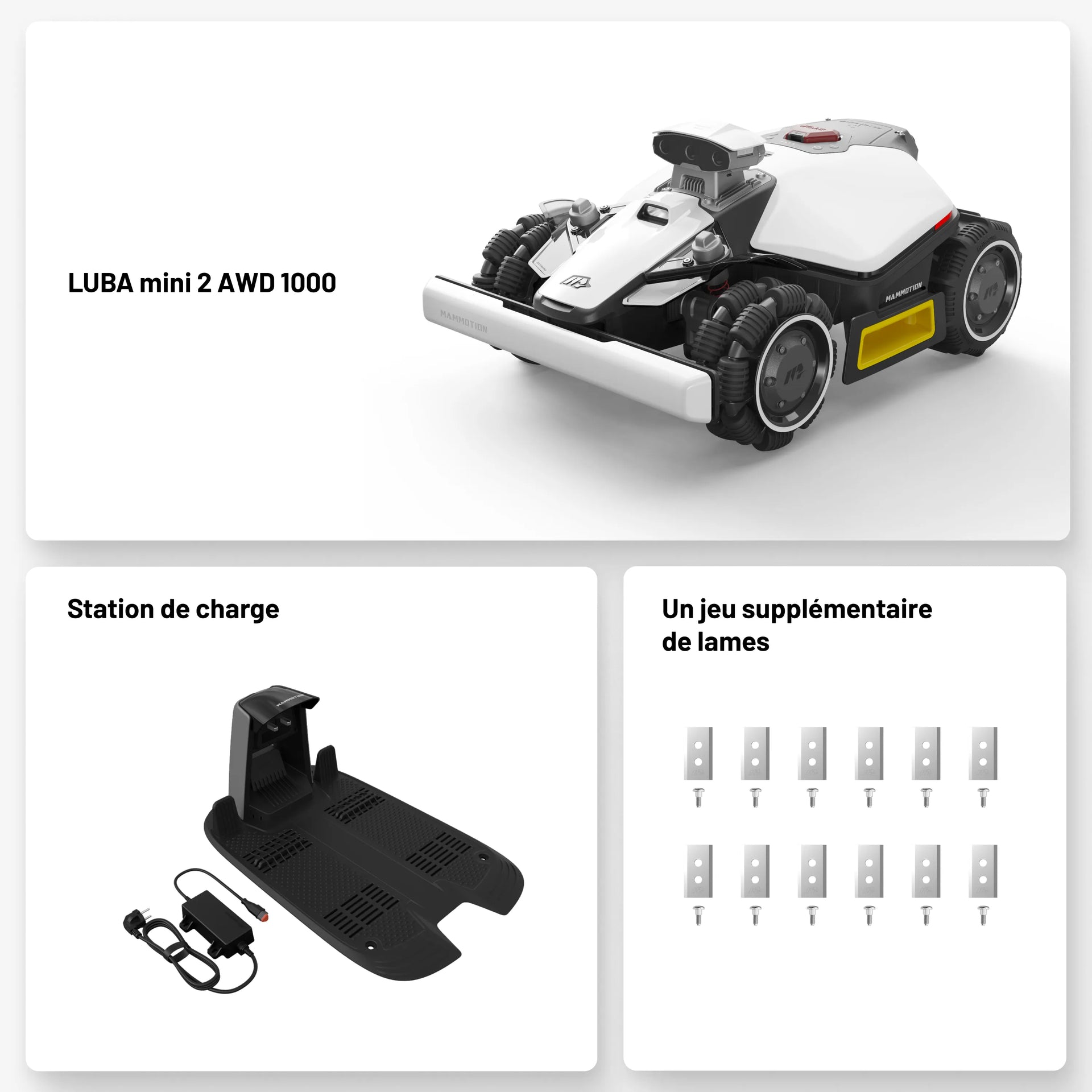 MAMMOTION LUBA mini 2 AWD 1000