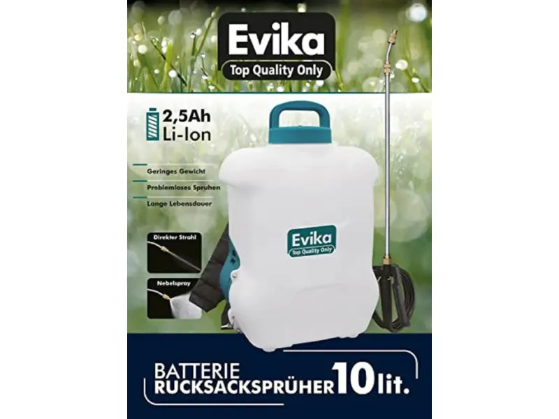 PROREGAL TOMMY Akku Drucksprühgerät 16 Liter110 cm SprühlanzeLi-Ion Batterie mit Ladegerät