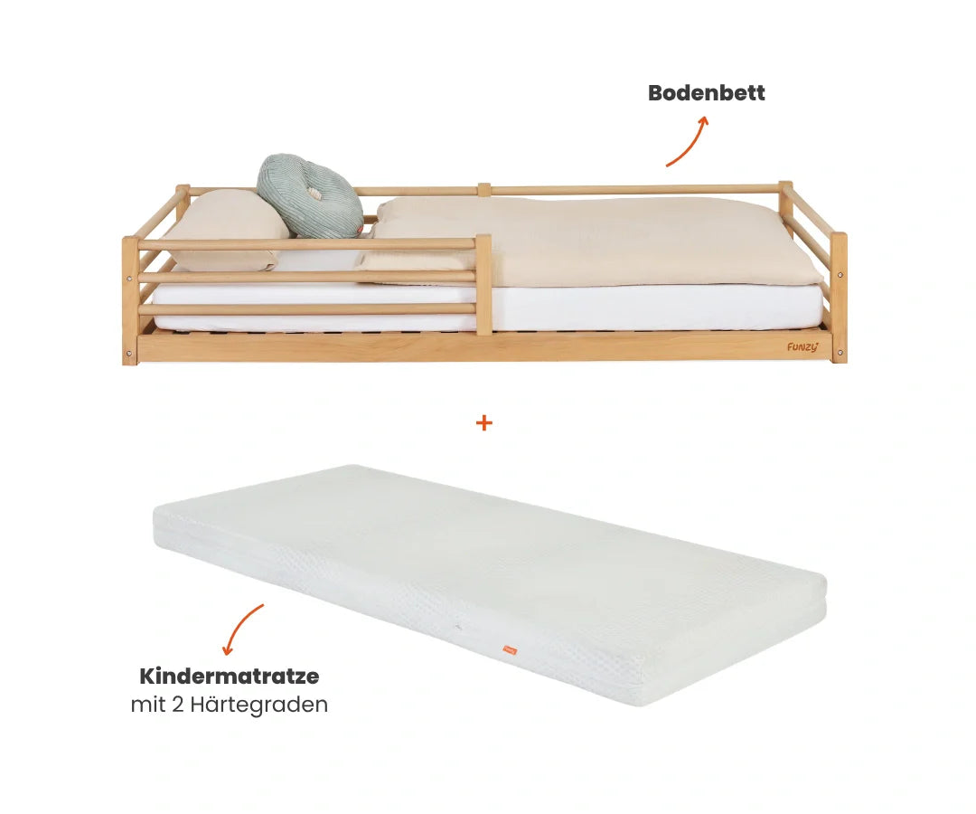 Bodenbett – Nestbau Comfort Set