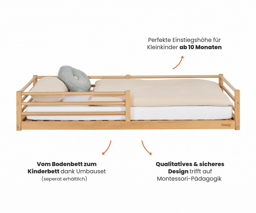Bodenbett – Nestbau Full Care Set