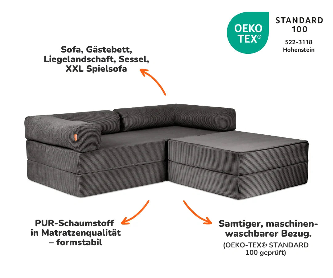 Family Ecksofa 2-Sitzer