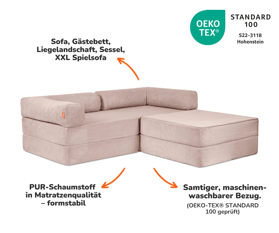 Family Ecksofa 2-Sitzer