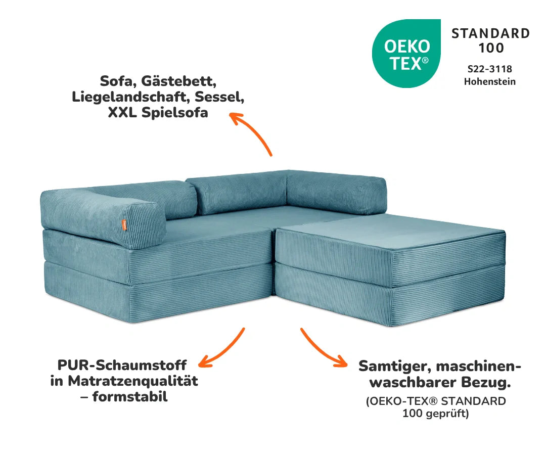 Family Ecksofa 2-Sitzer
