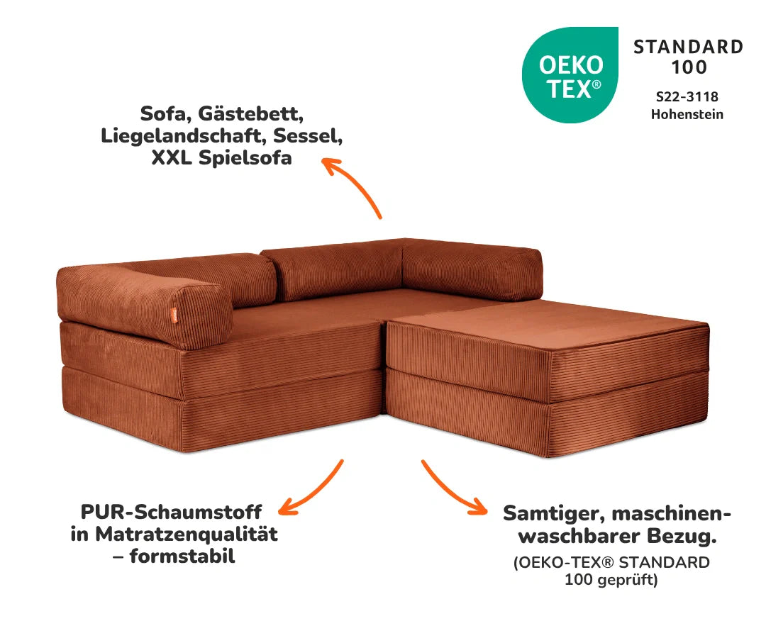 Family Ecksofa 2-Sitzer