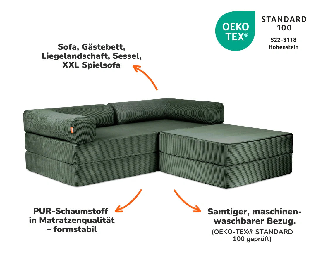 Family Ecksofa 2-Sitzer