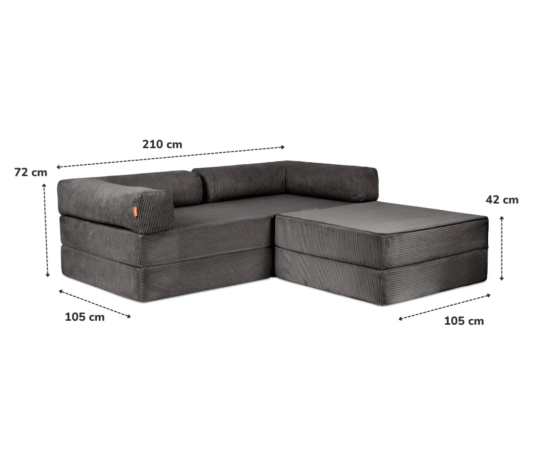 Family Ecksofa 2-Sitzer
