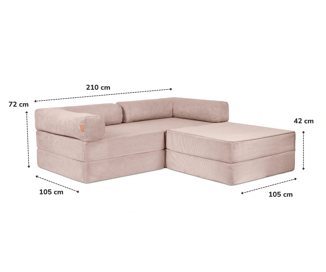 Family Ecksofa 2-Sitzer