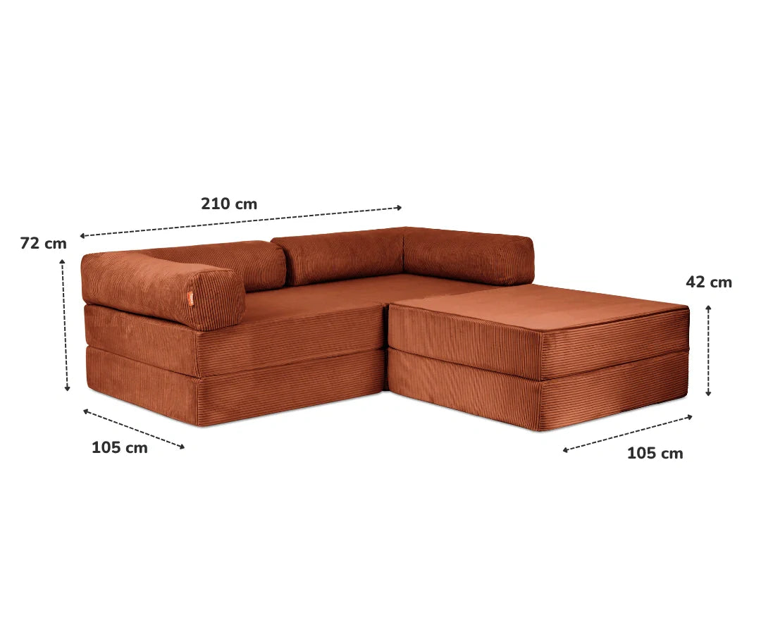 Family Ecksofa 2-Sitzer