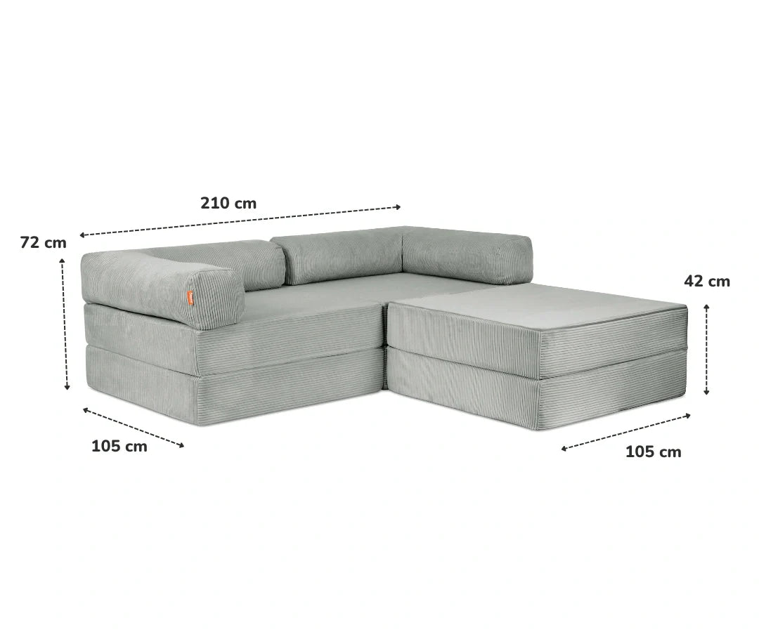 Family Ecksofa 2-Sitzer