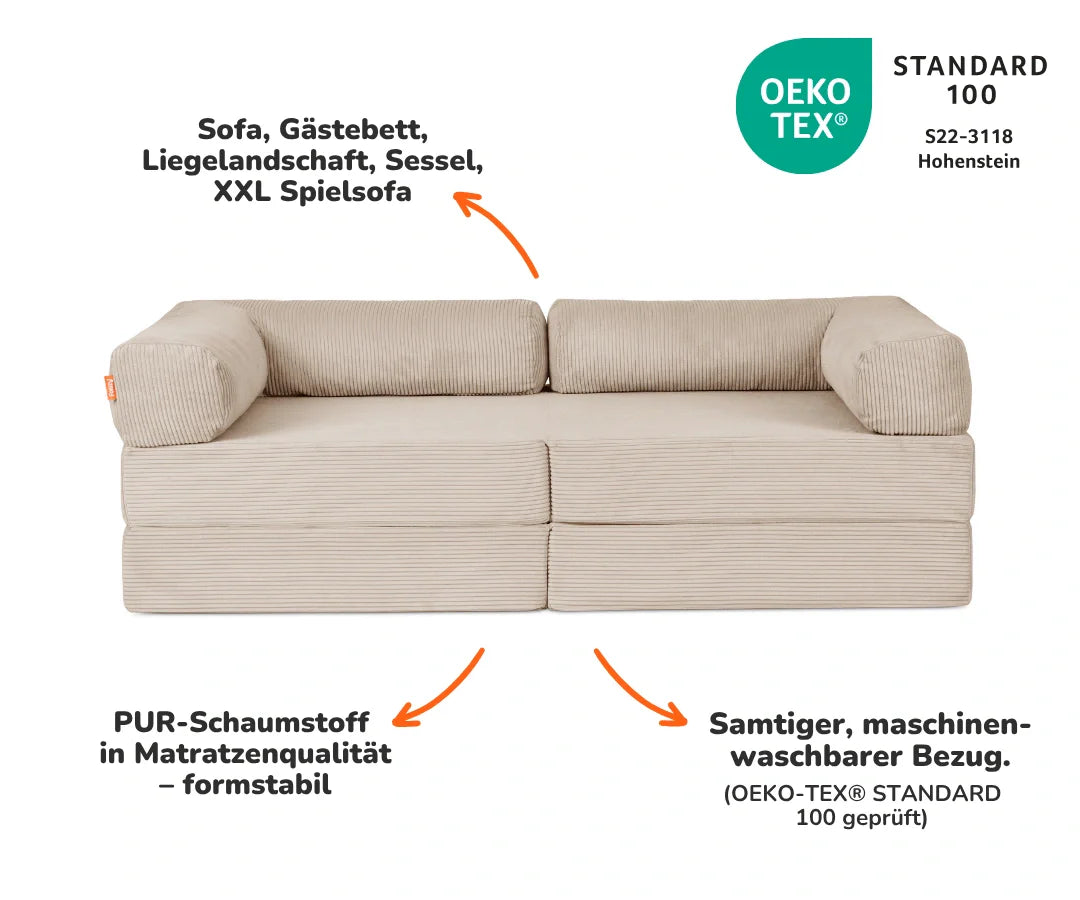 Family Sofa 2-Sitzer