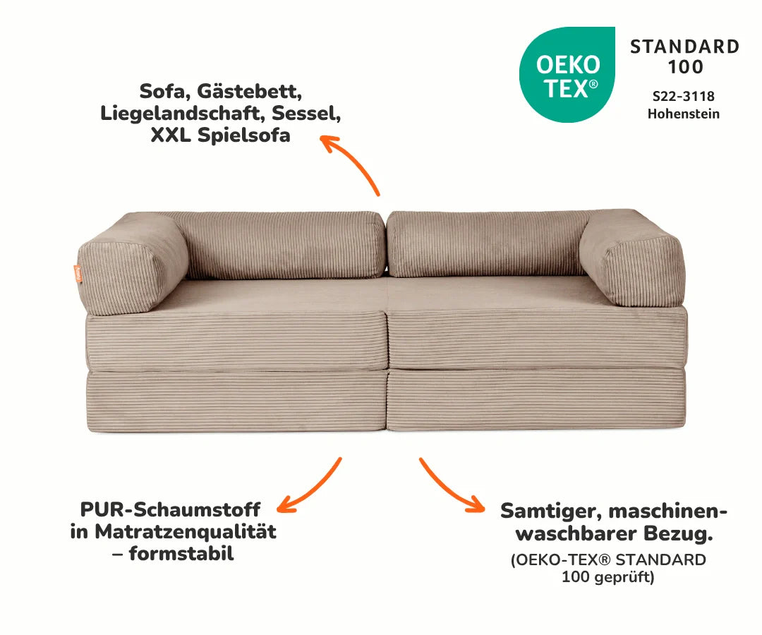Family Sofa 2-Sitzer