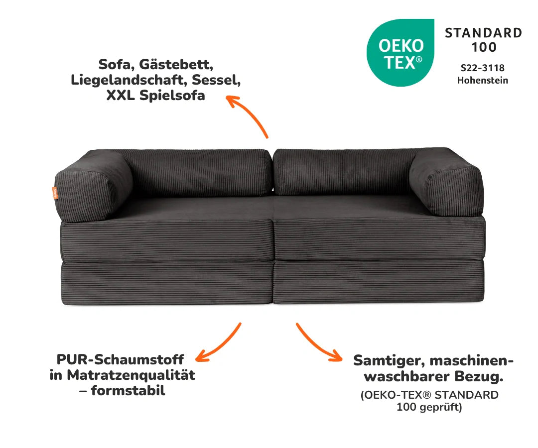 Family Sofa 2-Sitzer