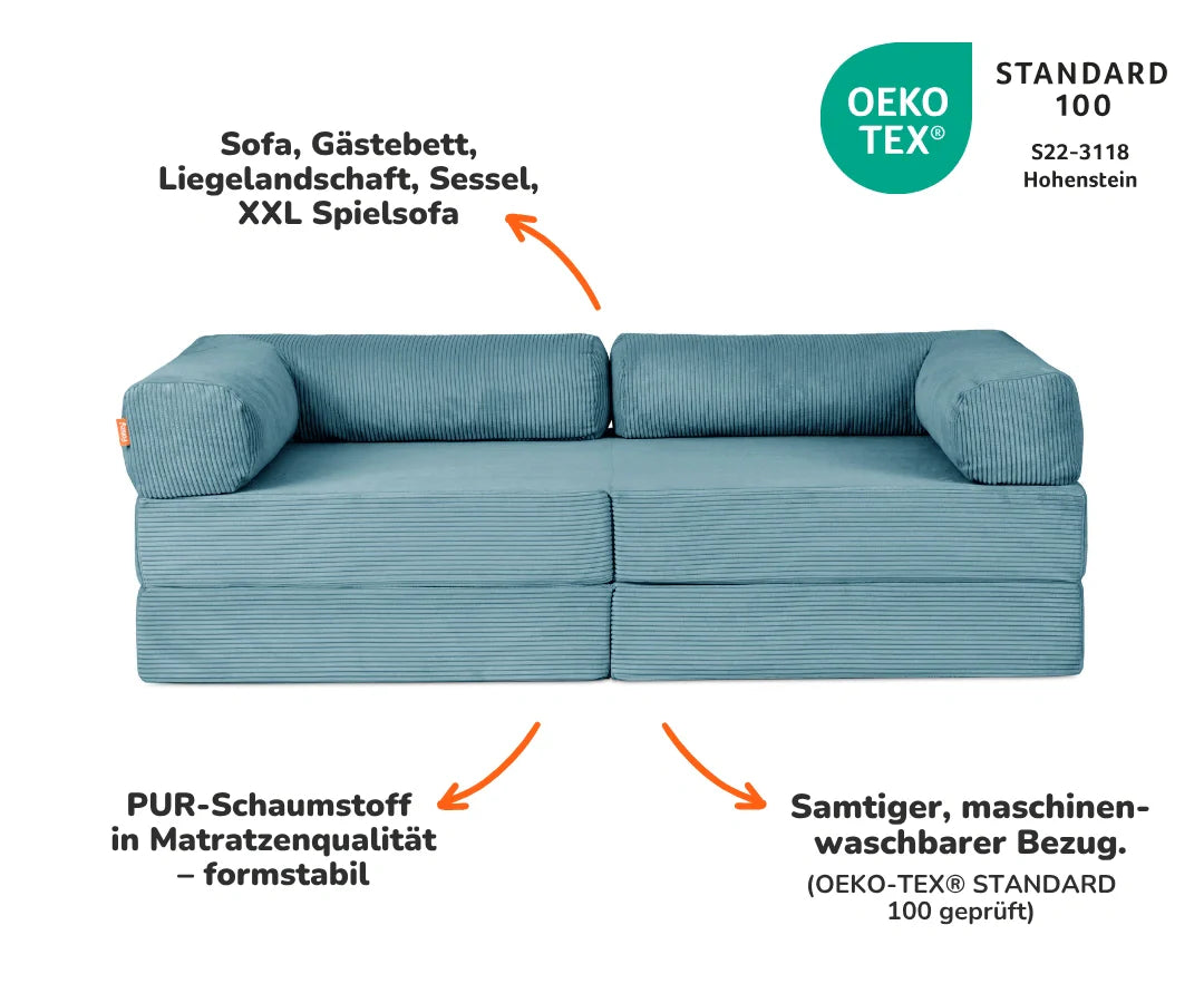 Family Sofa 2-Sitzer