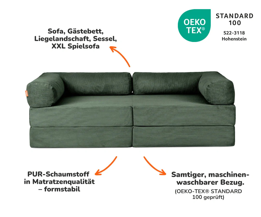 Family Sofa 2-Sitzer