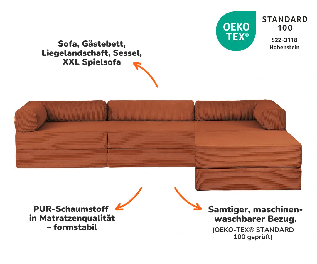 Family Ecksofa 3-Sitzer
