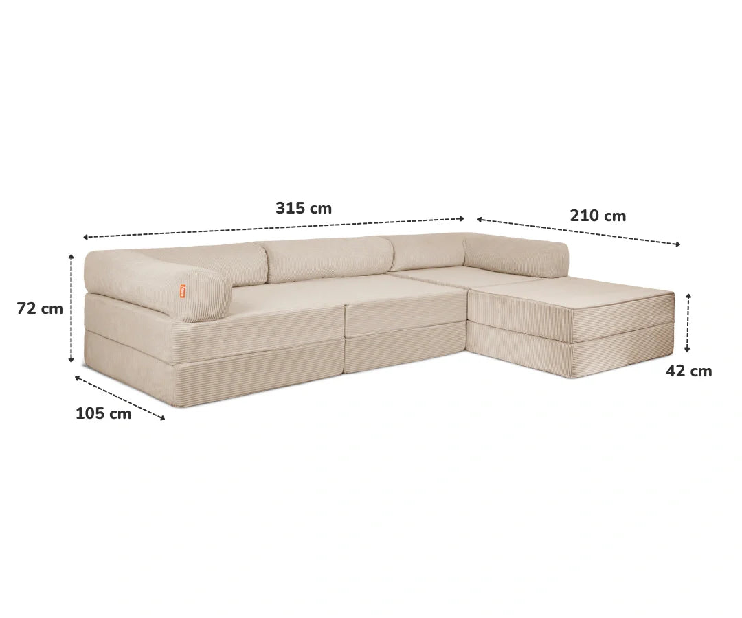 Family Ecksofa 3-Sitzer