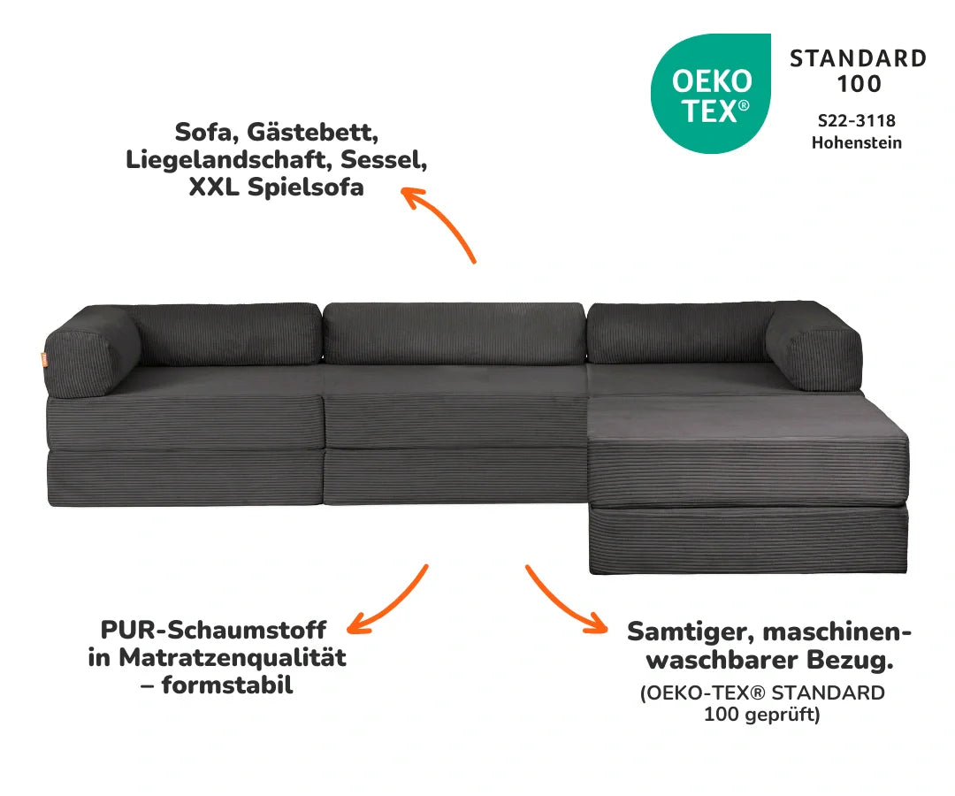Family Ecksofa 3-Sitzer