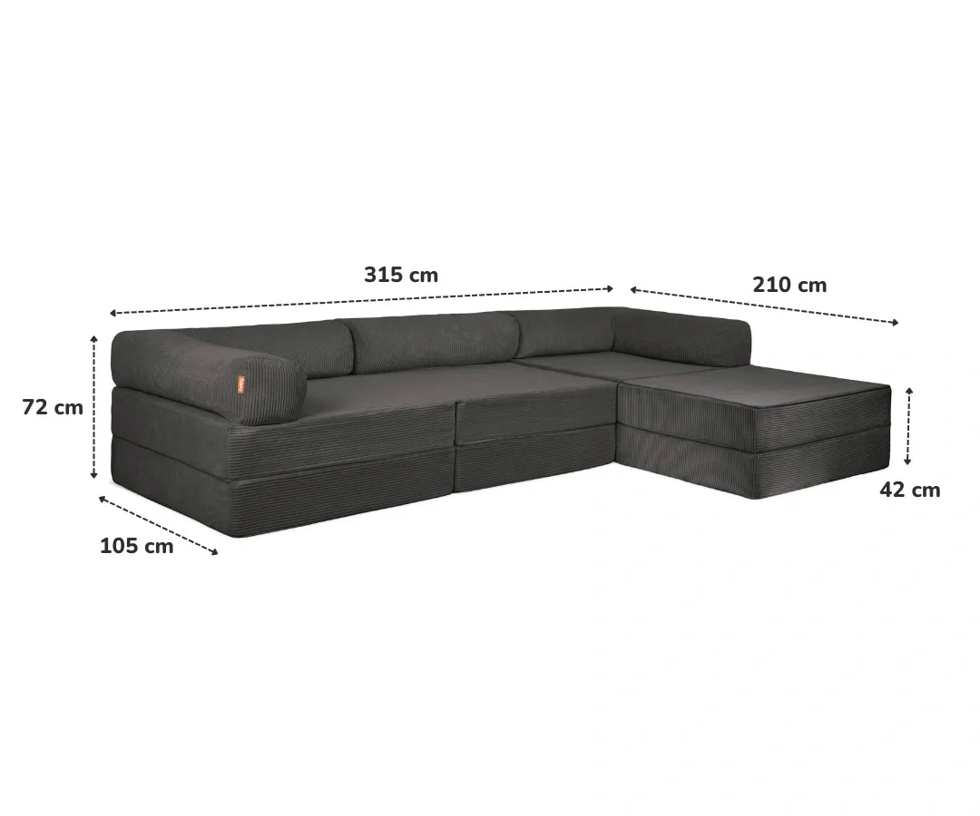 Family Ecksofa 3-Sitzer