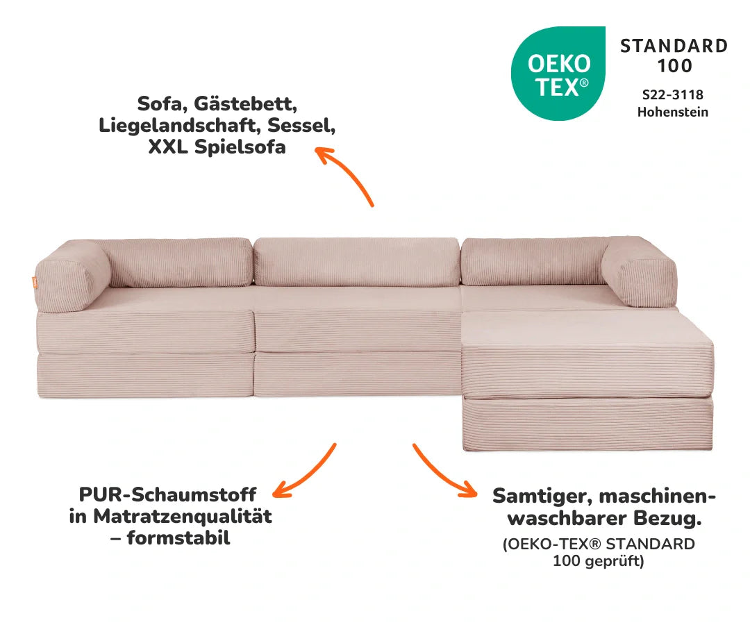 Family Ecksofa 3-Sitzer