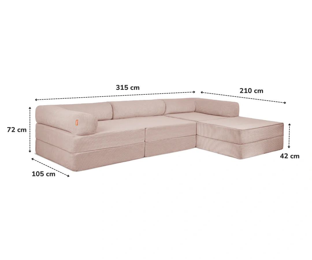 Family Ecksofa 3-Sitzer