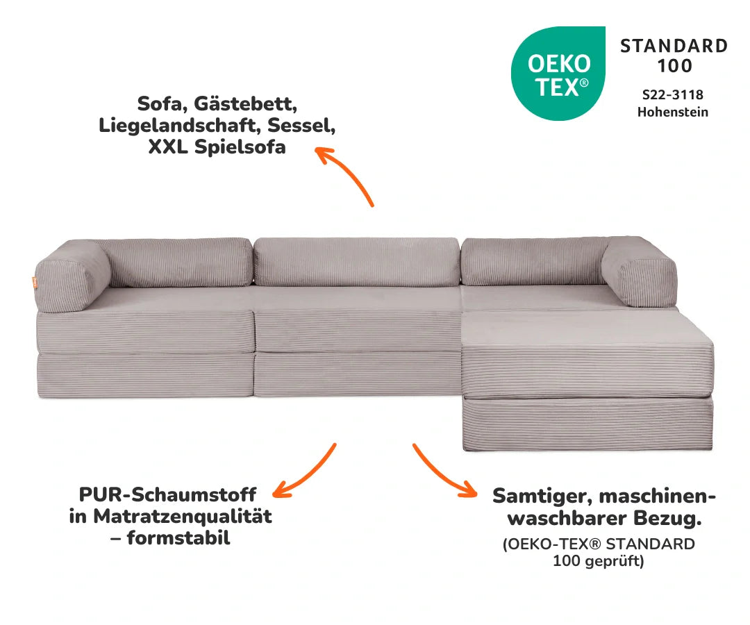 Family Ecksofa 3-Sitzer