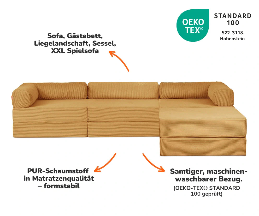 Family Ecksofa 3-Sitzer