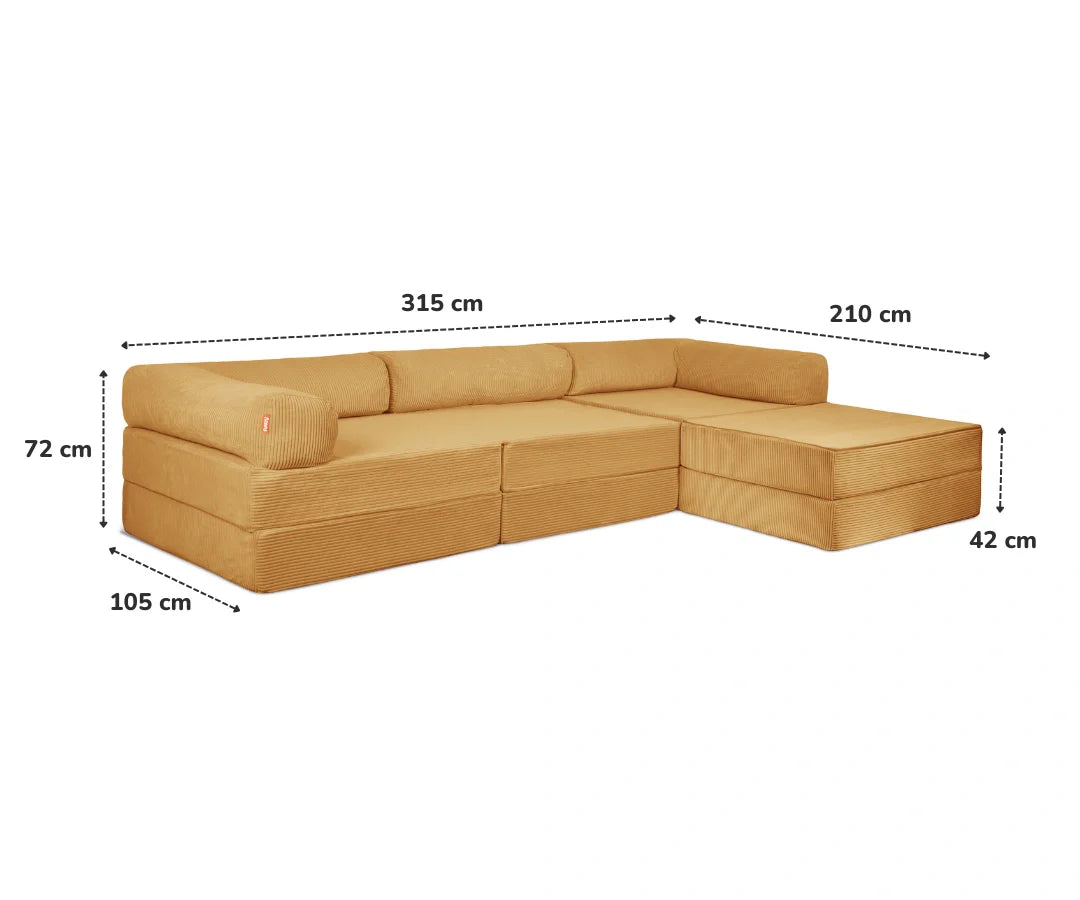 Family Ecksofa 3-Sitzer