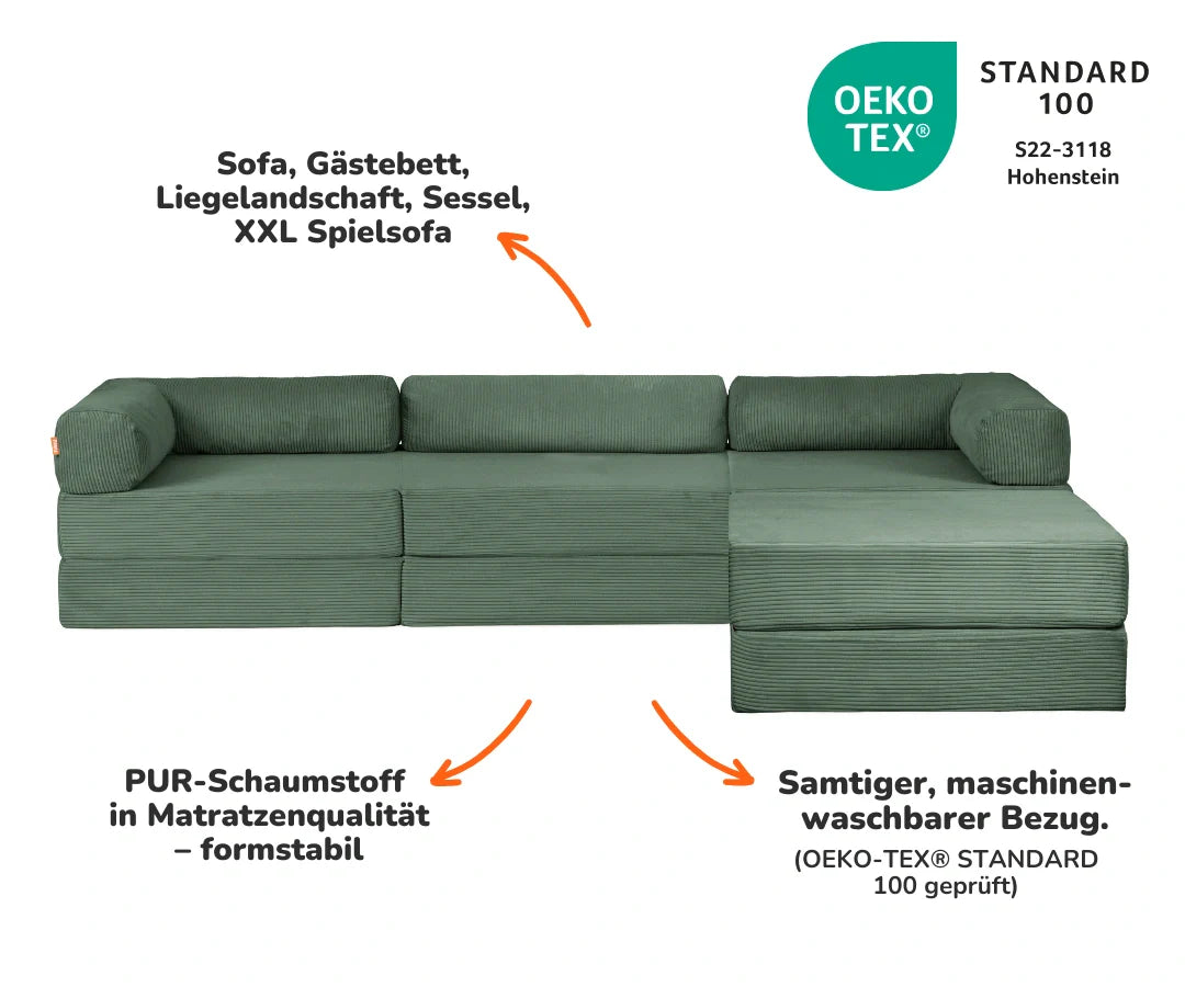 Family Ecksofa 3-Sitzer