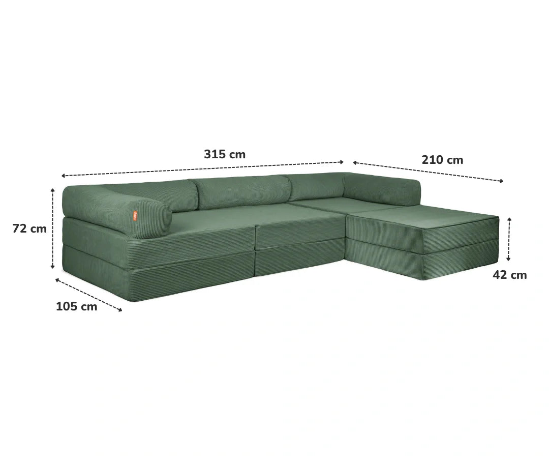 Family Ecksofa 3-Sitzer