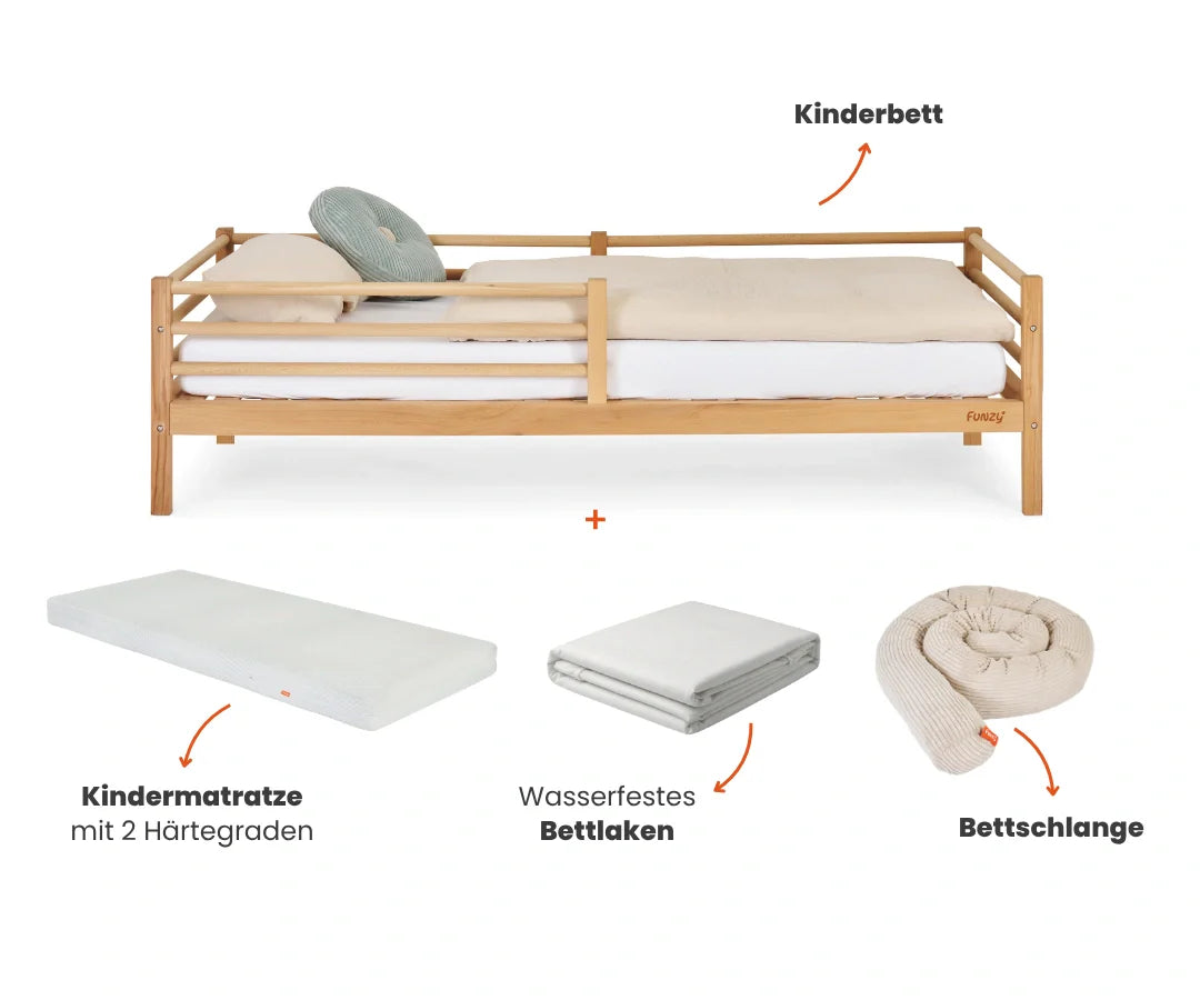 Kinderbett – Nestbau Full Care Set