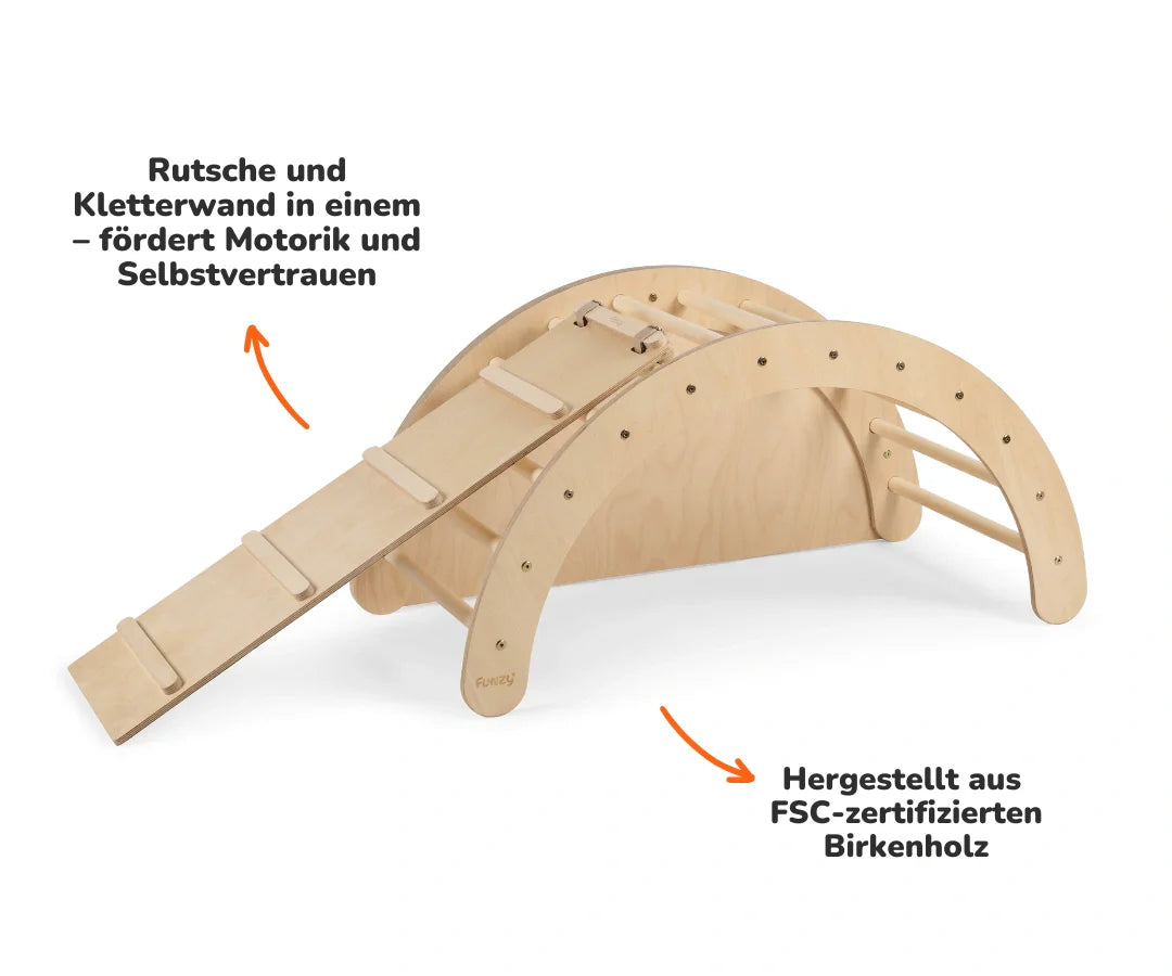 Kletterbogen Rutsche