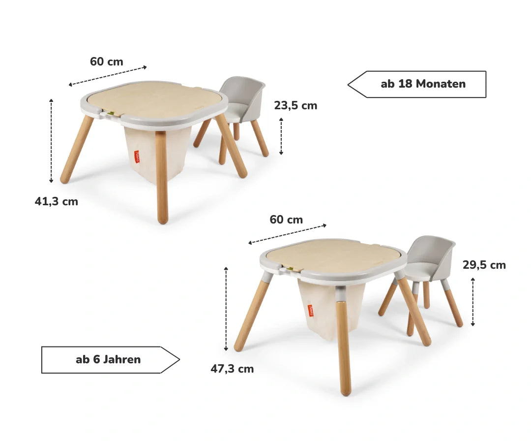 Spieltisch & Stuhl Set