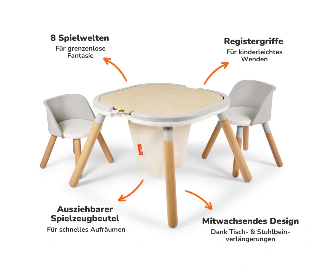 Spieltisch & Stuhl Set