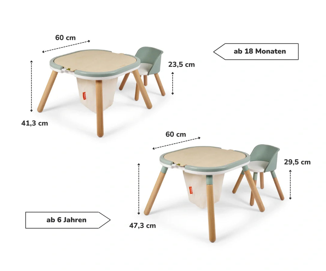 Spieltisch & Stuhl Set