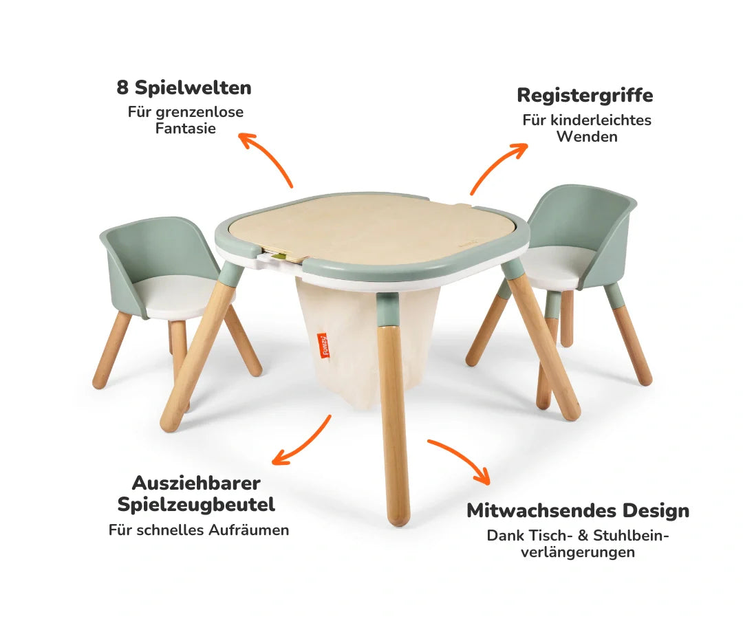 Spieltisch & Stuhl Set