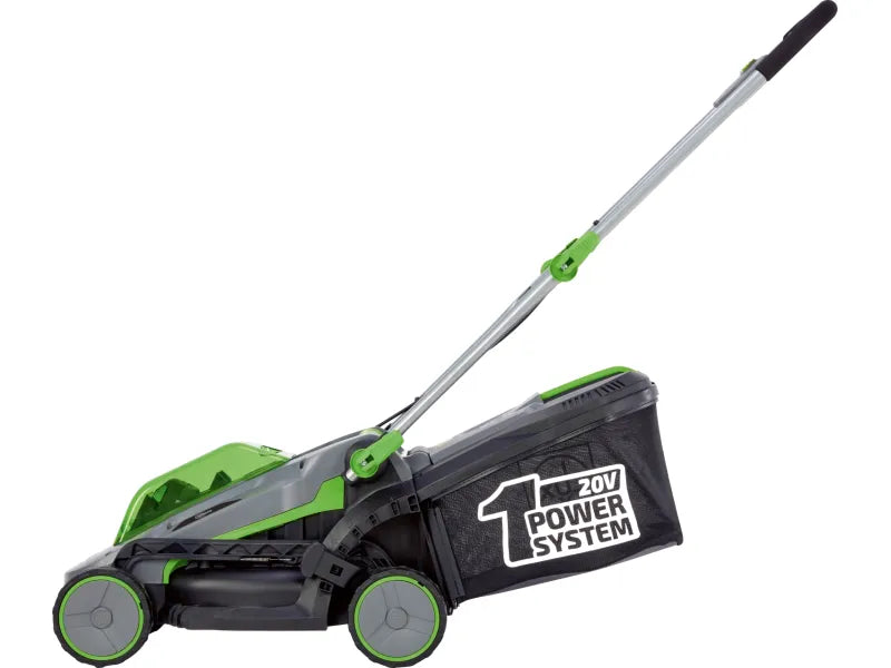 LUX-TOOLS 20 V Akku-Rasenmäher 1 PowerSystem A-RM-1×20/33 Set A 1 x 20 V Akku